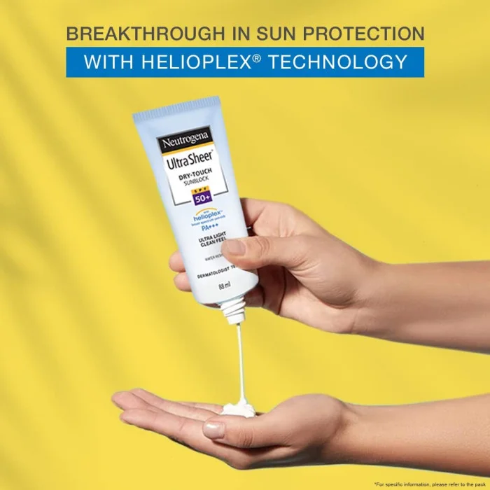 Neutrogena Ultra Sheer Dry Touch Sunblock SPF 50+ 88ml