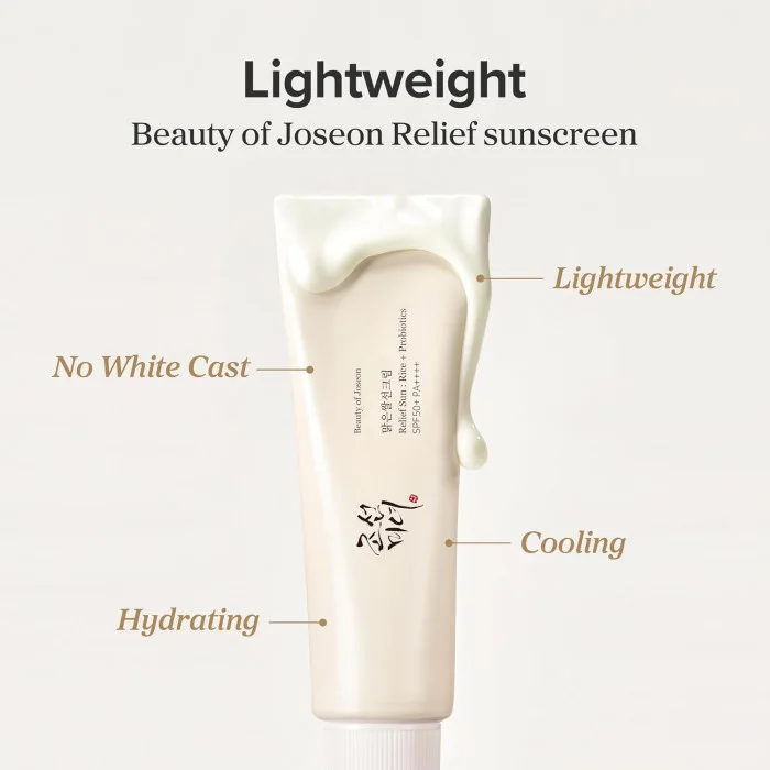 Beauty of Joseon Relief Sun Rice + Probiotics SPF50+ PA++++ Sunscreen 50 ml