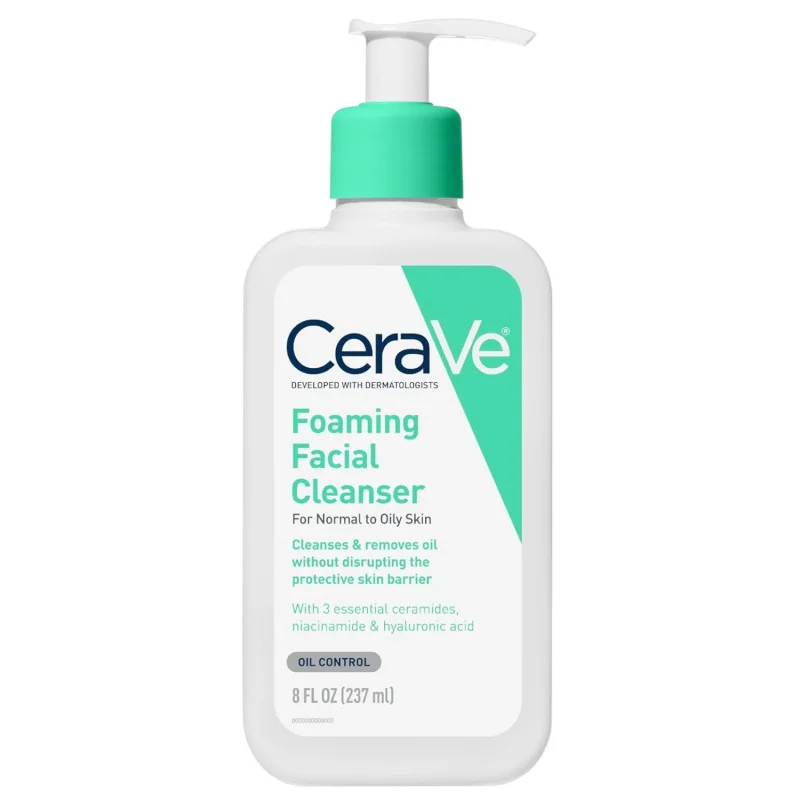 CeraVe Foaming Cleanser for Normal to Oily Skin 237ml