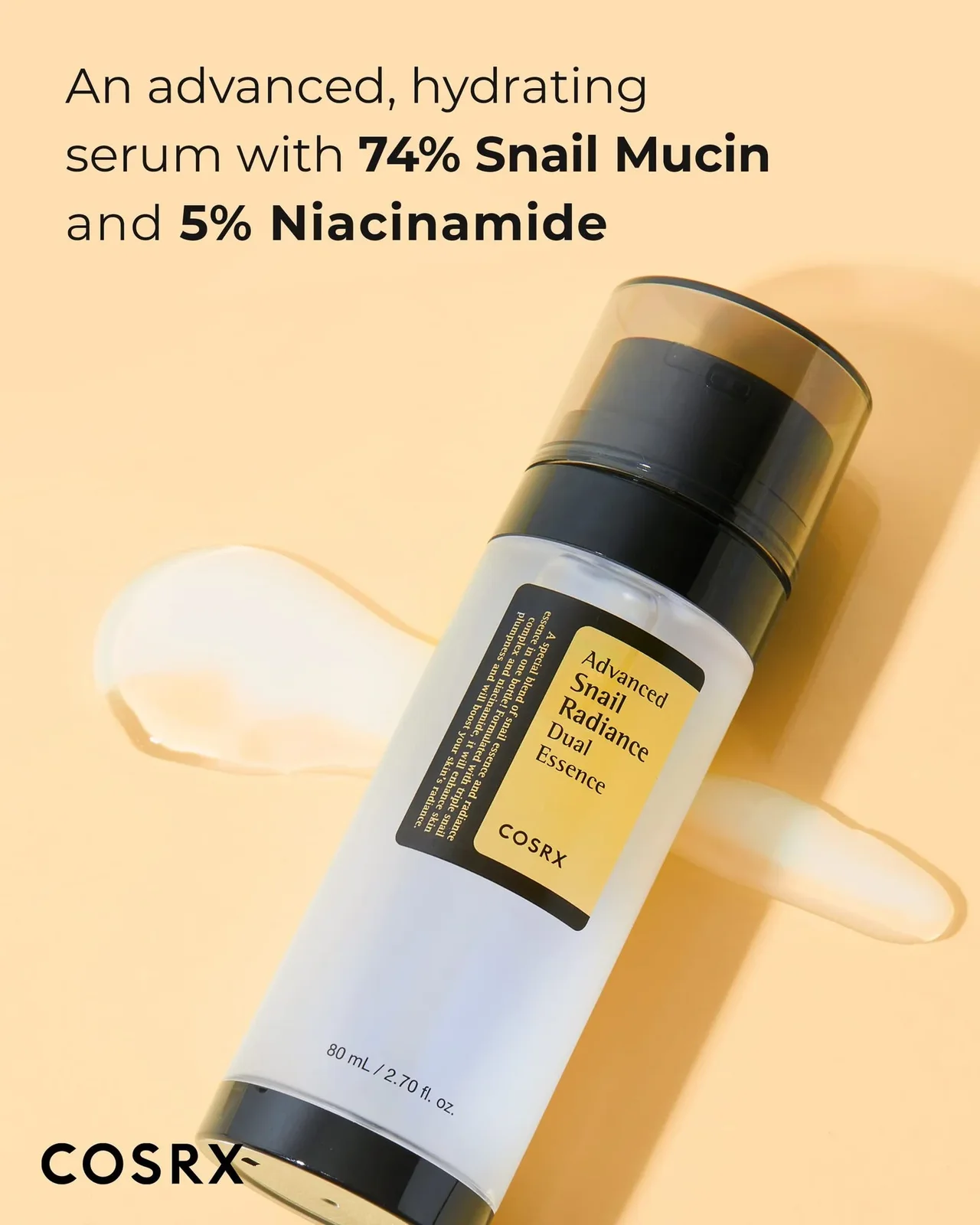 COSRX Advanced Snail Radiance Dual Essence 80ml