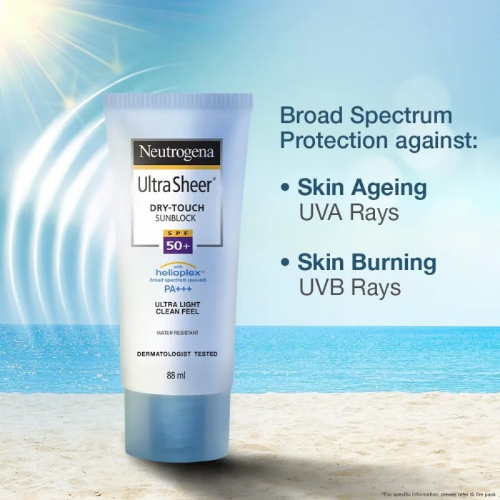 Neutrogena Ultra Sheer Dry Touch Sunblock SPF 50+ 88ml