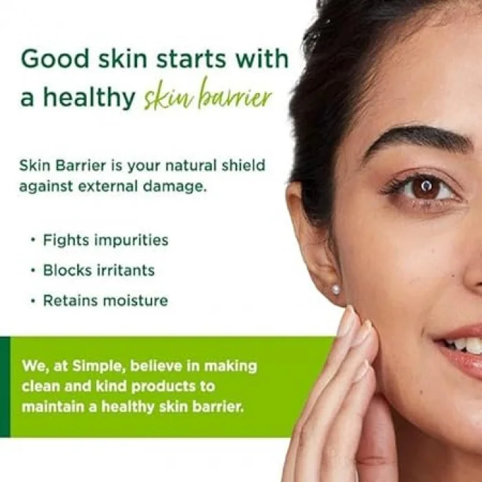 Simple Kind to Skin Refreshing Facial Wash with Vitamin B5+E 150ml