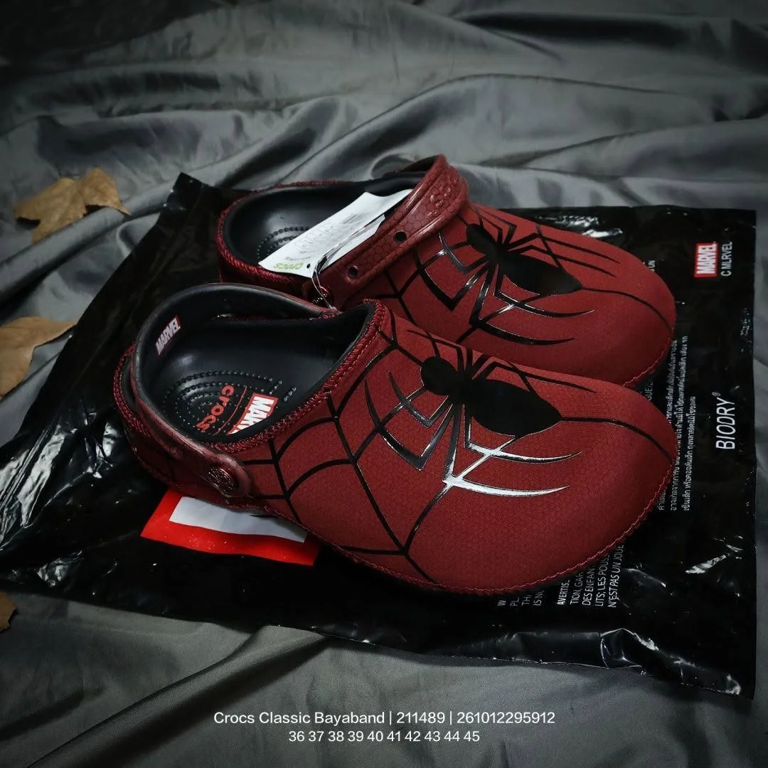 Marvel Spider Man Crocs